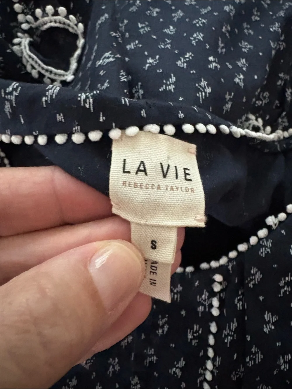 Rebecca Taylor La Vie Ruffle-Trim Mini Dress - Picture 7 of 8